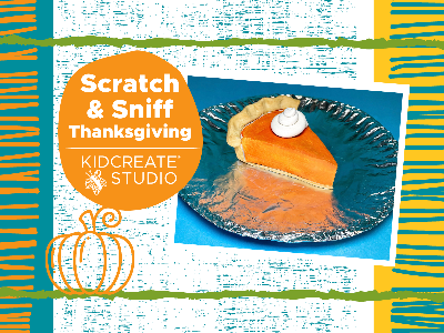 Kidcreate Studio - Mansfield. Scratch 'n Sniff Thanksgiving Workshop (4-9 Years)